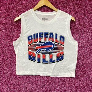 Junk Food NFL Buffalo Bills Womens Crop top Sleeveless Size Small